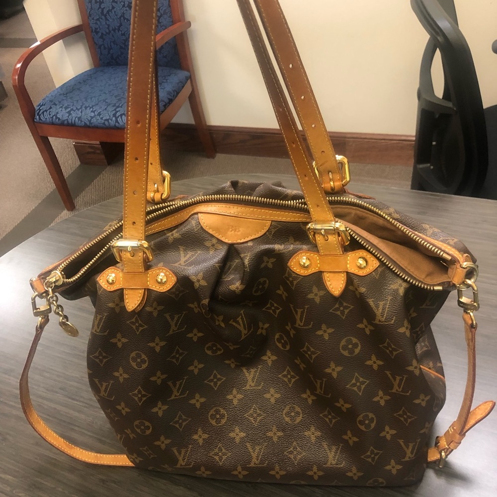 Louis Vuitton Brown Monogram Tote Bag